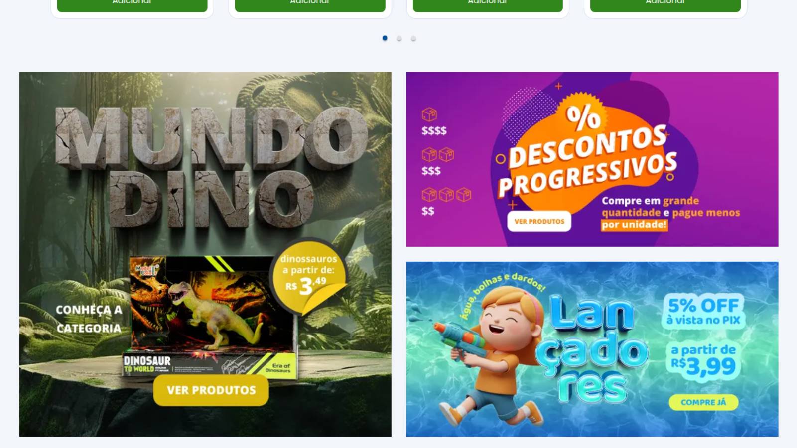 Banners por perfil de comprador