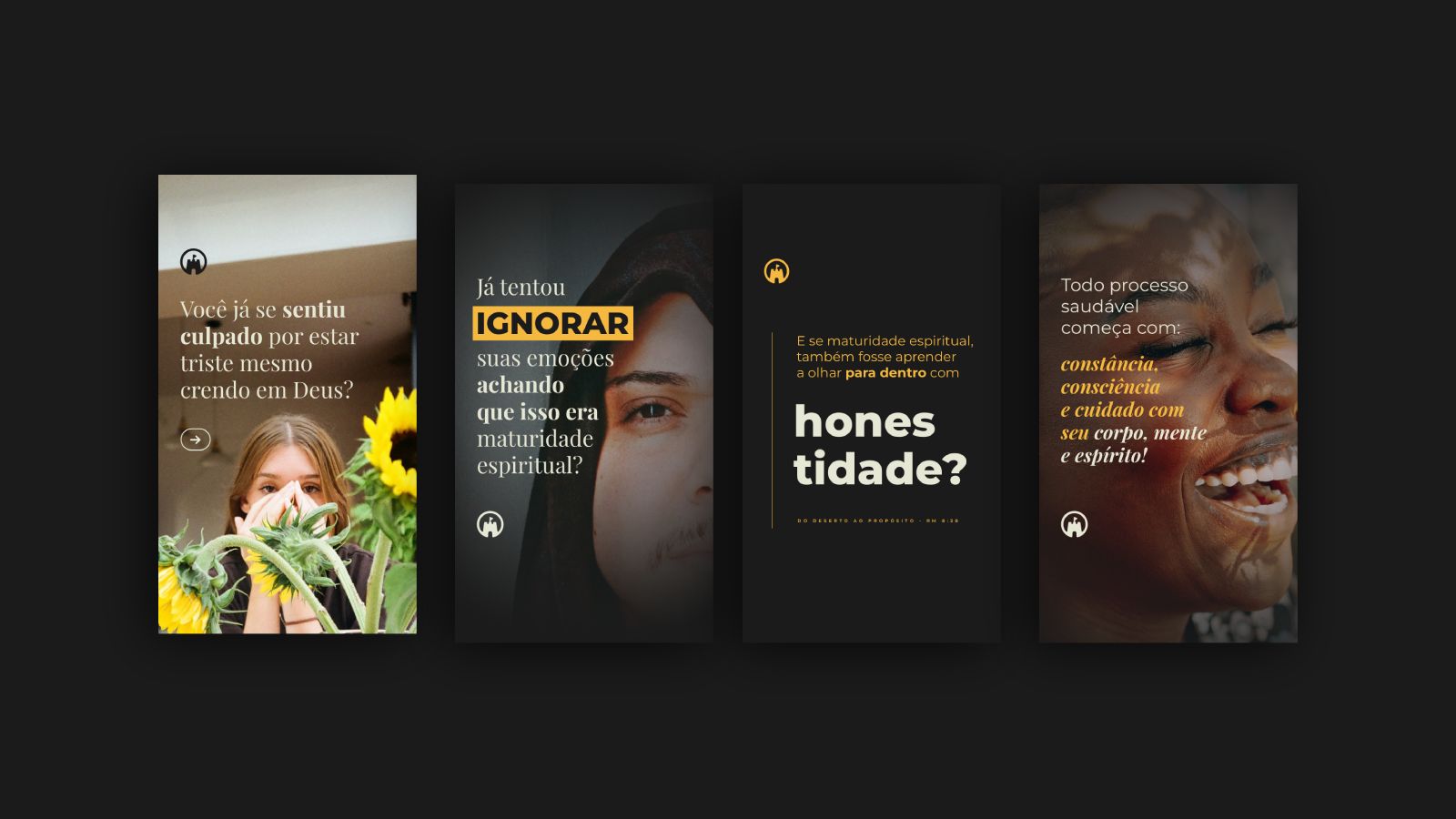 Templates de feed, carrossel e stories